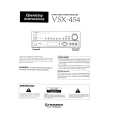 PIONEER VSX454 Manual de Usuario