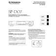 PIONEER SPD07 Manual de Usuario