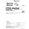 PIONEER CDXP656 Manual de Servicio