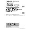 PIONEER DEH-P2500XN Manual de Servicio
