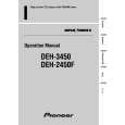 PIONEER DEH-2450F/XIN/ES Manual de Usuario