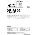 PIONEER XRA700 Manual de Servicio