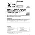 PIONEER DEH-P8050RES Manual de Servicio