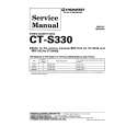 PIONEER CT-S330 Manual de Servicio