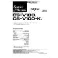 PIONEER CSV100 Manual de Servicio