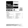 PIONEER CDX-1 Manual de Servicio