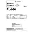 PIONEER PL990 Manual de Servicio