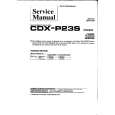 PIONEER CDXP23S Manual de Servicio