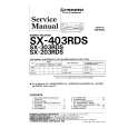 PIONEER SX203RDS Manual de Servicio