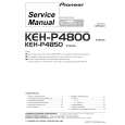 PIONEER KEHP4800 Manual de Servicio