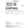 PIONEER SW100S Manual de Servicio