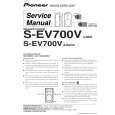 PIONEER S-EV700V/XJM/E Manual de Servicio