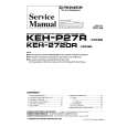 PIONEER KEH2720R X1M/GR Manual de Servicio