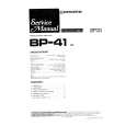 PIONEER BP-41 Manual de Servicio