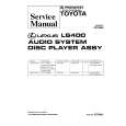 PIONEER LEXUS LS400 Manual de Servicio