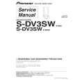 PIONEER S-DV3SW/XTW/NC Manual de Servicio