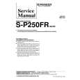 PIONEER SP250FR XE/FR Manual de Servicio