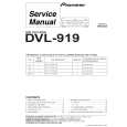 PIONEER DVL919 I Manual de Servicio
