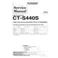 PIONEER CT-S440S Manual de Servicio
