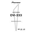 PIONEER DV-333/KUXQ Manual de Usuario