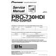 PIONEER PRO730HDI Manual de Servicio