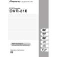 PIONEER DVR310 Manual de Usuario