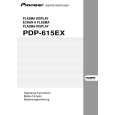 PIONEER PDP-615EX Manual de Usuario