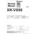 PIONEER XRVS99 Manual de Servicio