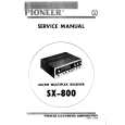 PIONEER SX-800 Manual de Servicio
