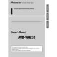 PIONEER AVDW6200 Manual de Servicio