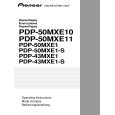 PIONEER PDP-50MXE11 Manual de Usuario