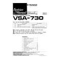PIONEER VSA730 Manual de Servicio