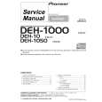 PIONEER DEH1050 Manual de Servicio