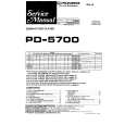 PIONEER PD5700 Manual de Servicio