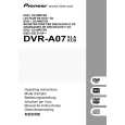 PIONEER DVR-A07XLA/KBXV Manual de Usuario