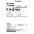 PIONEER PDS703 Manual de Servicio