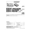 PIONEER CDXP630 Manual de Servicio