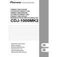 PIONEER CDJ1000MK2 Manual de Usuario
