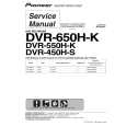 PIONEER DVR-650H-K/KCXV Manual de Servicio