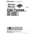 PIONEER GM-7200M/XU/EW5 Manual de Servicio