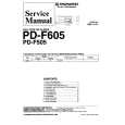 PIONEER PDF505 Manual de Servicio