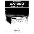 PIONEER SX980 Manual de Servicio