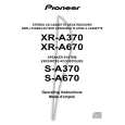 PIONEER SA570 Manual de Usuario
