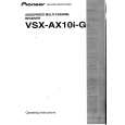 PIONEER VSXAX10I-G Manual de Usuario