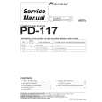 PIONEER PD117 Manual de Servicio