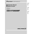PIONEER DEH-P3900MP/XS/UC Manual de Usuario