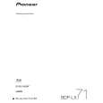 PIONEER BDP-LX71/WVXJ5 Manual de Usuario