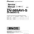 PIONEER DV-989AVI-G/NAXJ5 Manual de Servicio