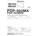 PIONEER PDP502MX/MXE Manual de Servicio
