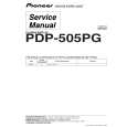 PIONEER PDP505PG Manual de Servicio